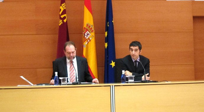 Sotoca junto al consejero de Turismo y Cultura