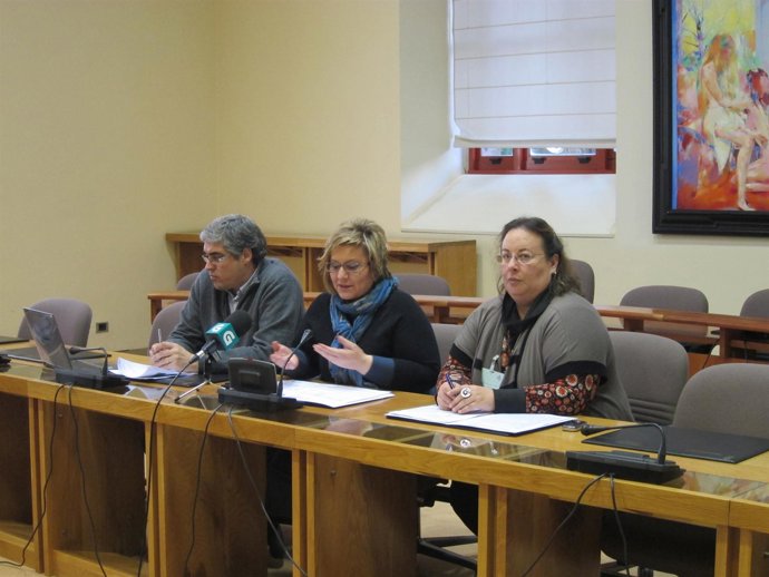 Rueda de prensa del BNG y la Plataforma en defensa dos servizos públicos