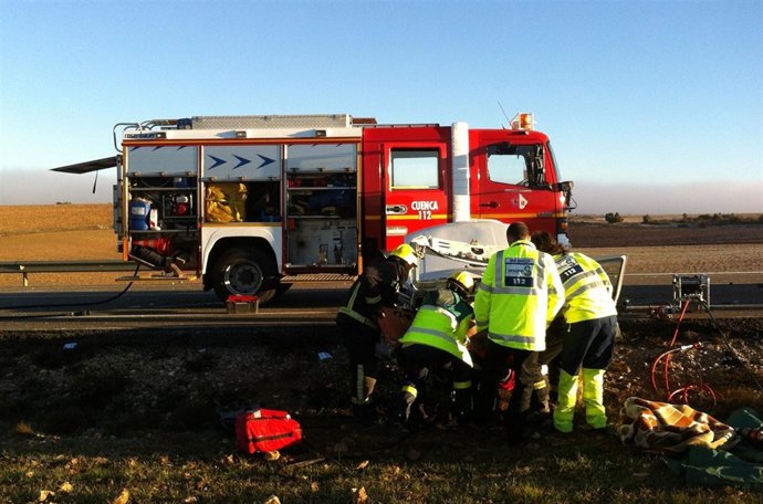 Accidente de tráfico en Almodóvar