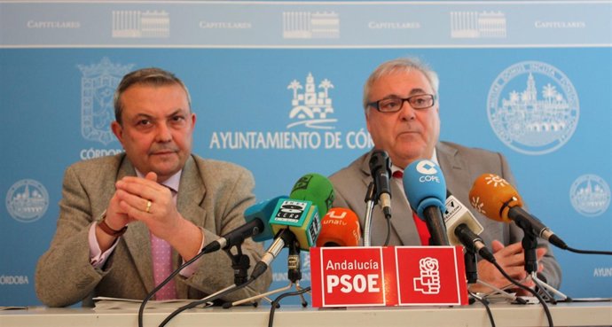 Francisco Alcalde y Emilio Aumente en rueda de prensa