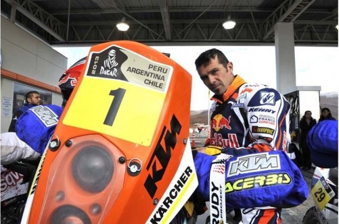 Thomas Bourgin, fallecido este viernes en el Dakar