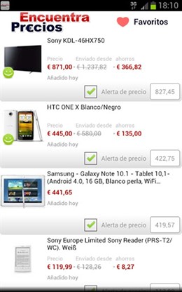 App Encuentraprecios 