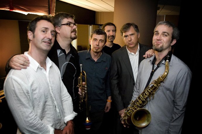 Maureta, Pastor, Capella, Ferrer, Roda y Macián en la presentación de JAS!.