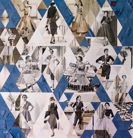 Uno de los collages de Susana Blasco