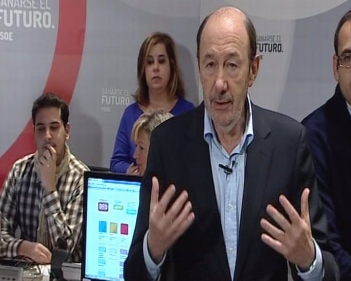 Rubalcaba anuncia un "nuevo proyecto" en PSOE