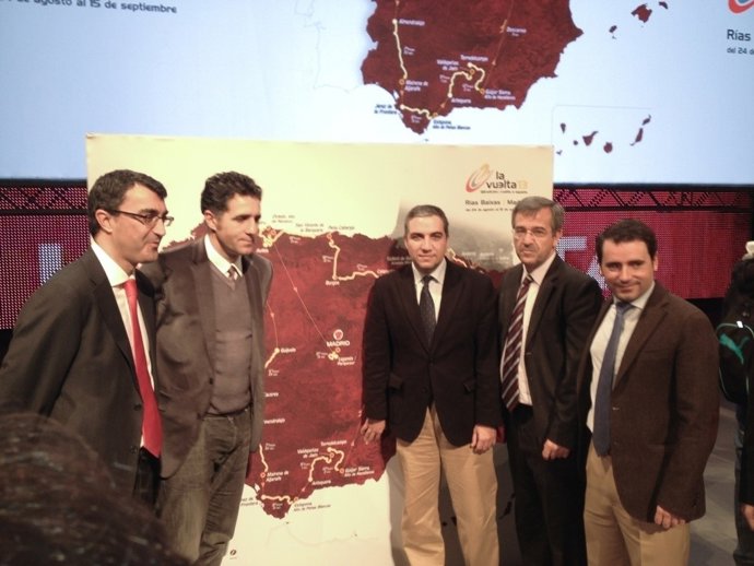 Presentación de la Vuelta a España 2013