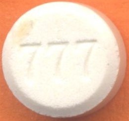 Una de las pastillas detectadas