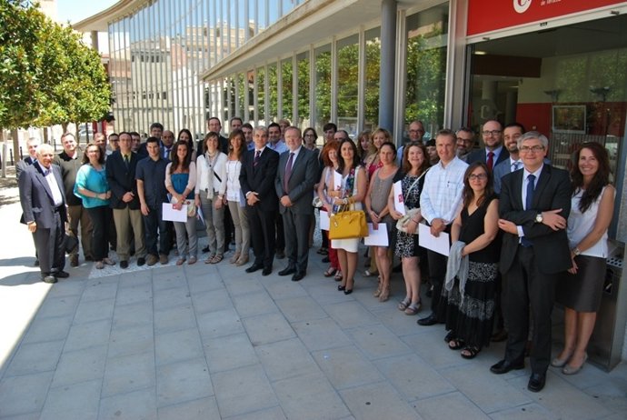Foto de clausura del programa Nord 2012 de la Cámara de Comercio de Terrassa 