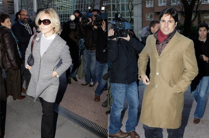 Eugenia y Francisco llegan a los juzgados