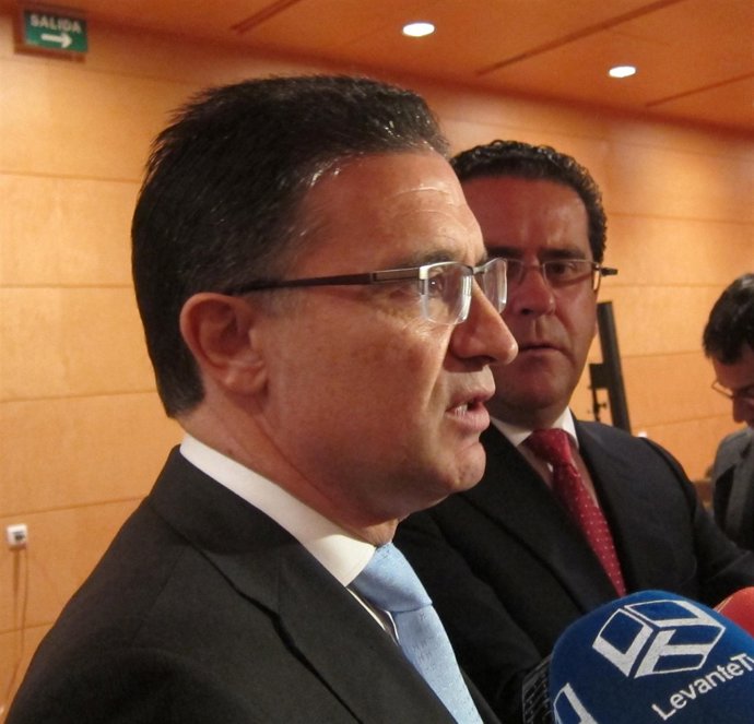 Serafín Castellano junto a Jorge Bellver