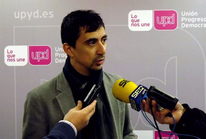 El portavoz de UPyD en el Ayuntamiento de Murcia, Rubén Juan Serna