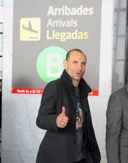 El jugador del RCD Espanyol Martin Petrov