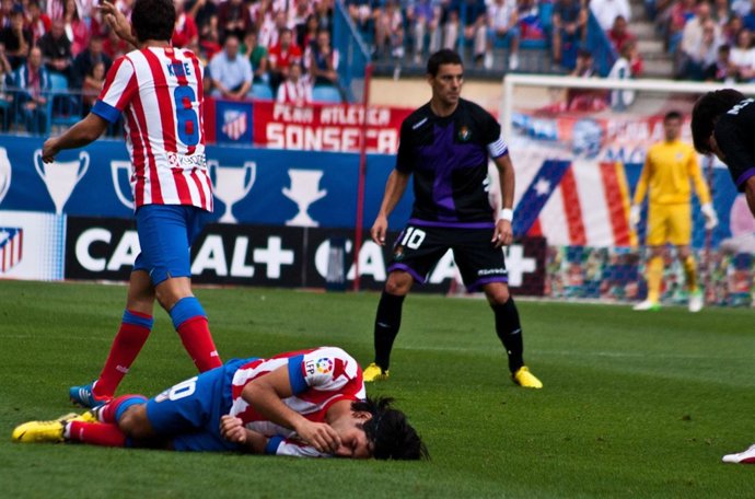 Lesion Radamel Falcao Atletico De Madrid