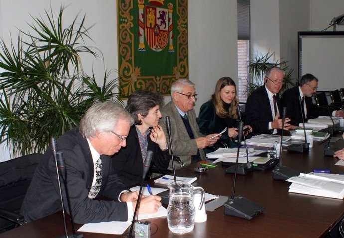 Representantes del Consejo de Europa en su reunión con la FEMP