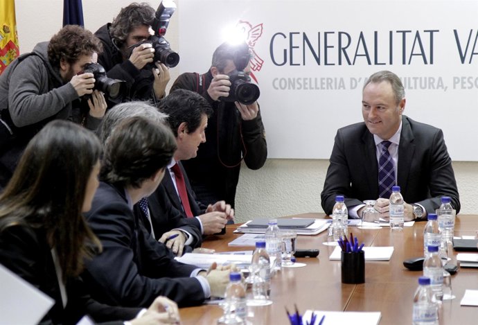 Valencia 14012013. Reunión Vicepresidencia y conselleria de Agricultura