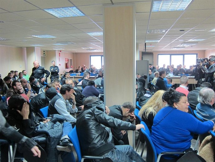 Acusados del juicio del caso Kabul