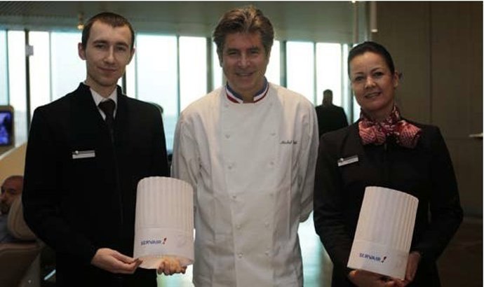 Michel Roth chef Air France