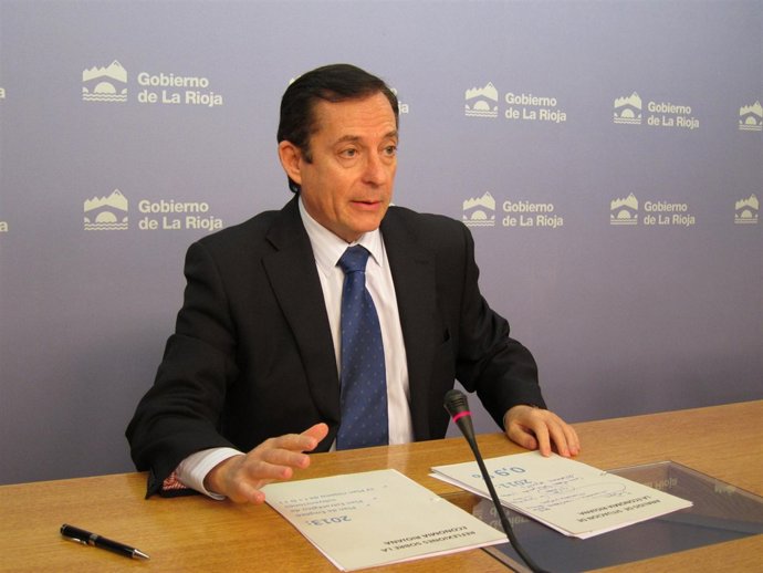 Javier Erro, consejero de Industria, Innovación y Empleo