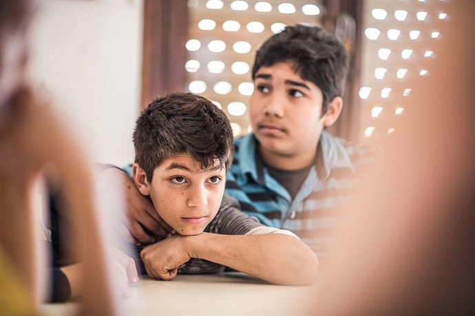 Exposición sobre la realidad de menores del Cabanyal