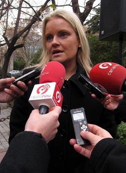 La presidenta de la Fundación de Víctimas del Terrorismo, María del Mar Blanco.