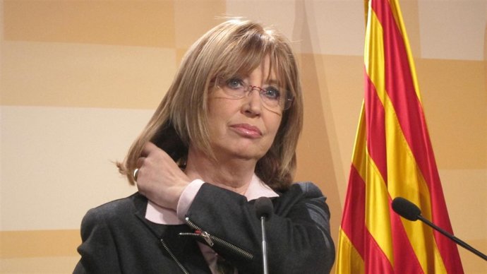 La consellera de Enseñanza, Irene Rigau