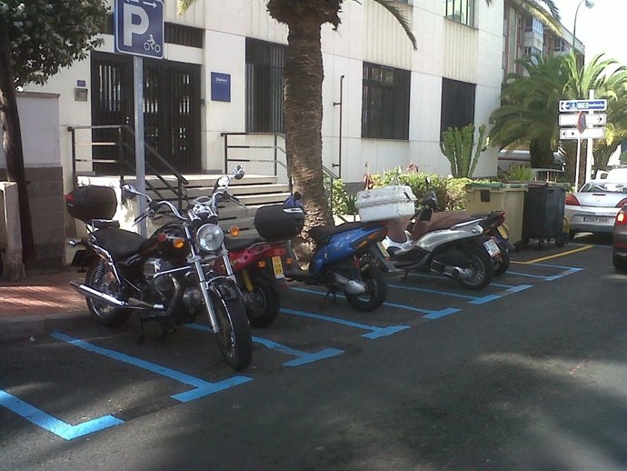 Aparcamiento para motos 