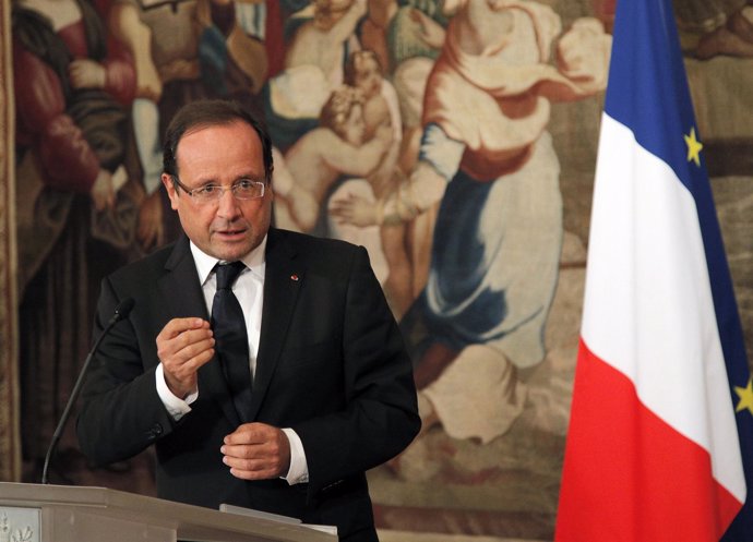 El presidente francés, François Hollande