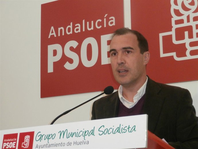 El viceportavoz del PSOE en el Ayuntamiento, Miguel Ángel Mejías. 