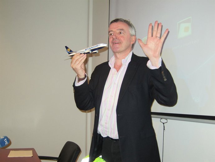El presidente de Ryanair, Michael O'Leary