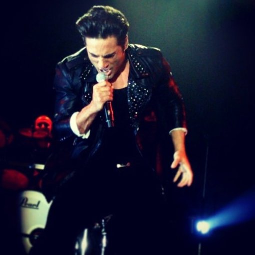 David Bustamante en concierto