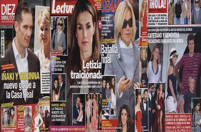 La actualidad en revistas