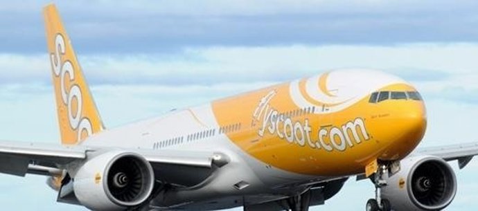 Avión de Scoot