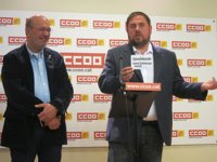 Junqueras (ERC) avisa de que es "incuestionable" definir a Cataluña como sujeto político y jurídico