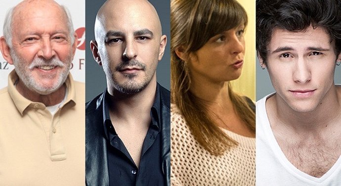 Álvaro de Luna, Roberto Álamo, Estefanía de los Santos y Álex Hernández