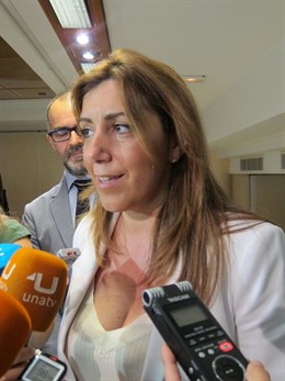 Susana Díaz,  consejera de Presidencia de la Junta de Andalucía