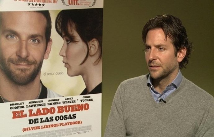 Bradley Cooper presenta 'El lado bueno de las cosas'