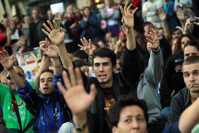 Manifestación del 25S frente al Congreso