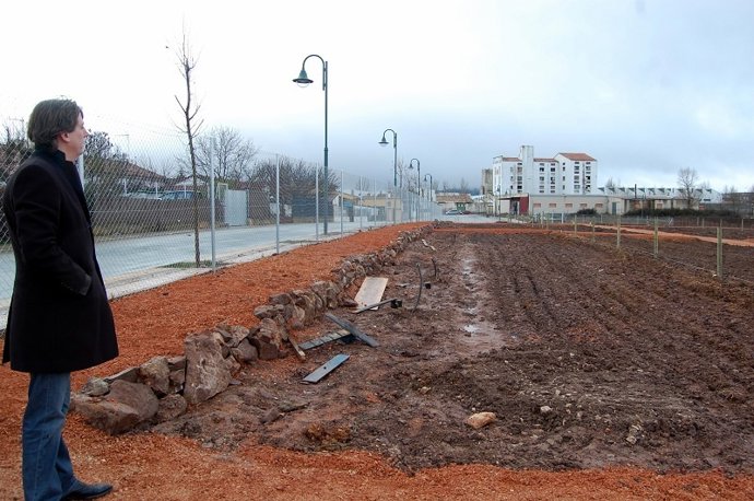 Martínez visita los huertos