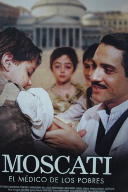 Cartel de la película 'Moscati, el médico de los pobres' 