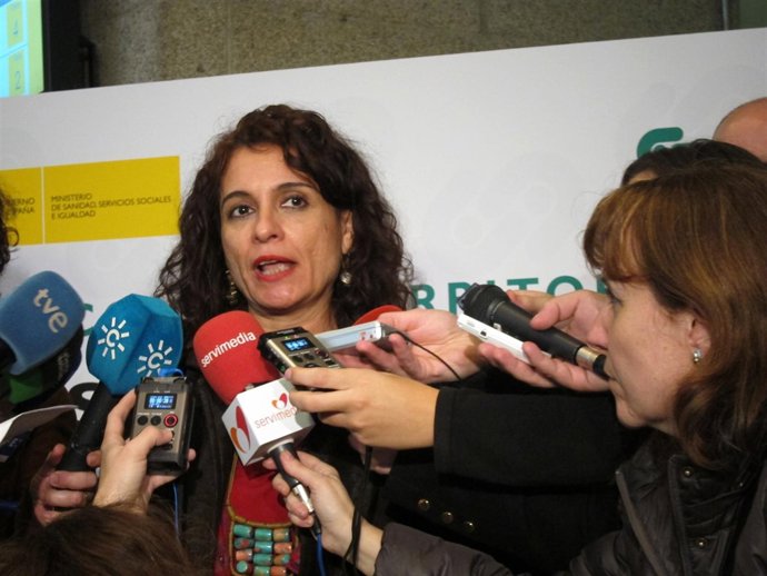 La consejera de Salud y Bienestar Social, María Jesús Montero