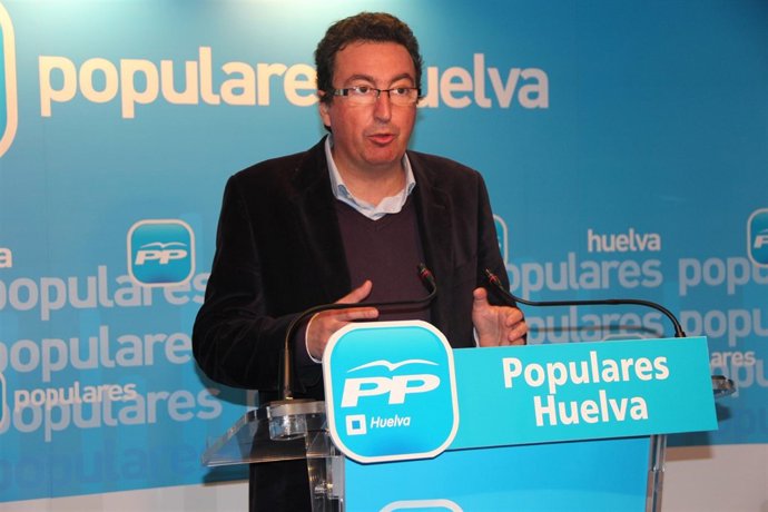 El presidente del PP de Huelva, Manuel Andrés González. 