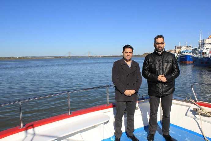 Alcaldes de Ayamonte y Vila Real de Santo Antonio. 