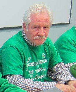 El coordinador del Rolde de Educación de CHA, Antonio Lascorz