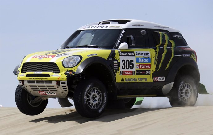 Nani Roma en el Rally Dakar 2013