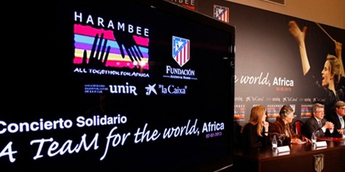 El concierto recaudará fondos para promover la educación y el deporte en África