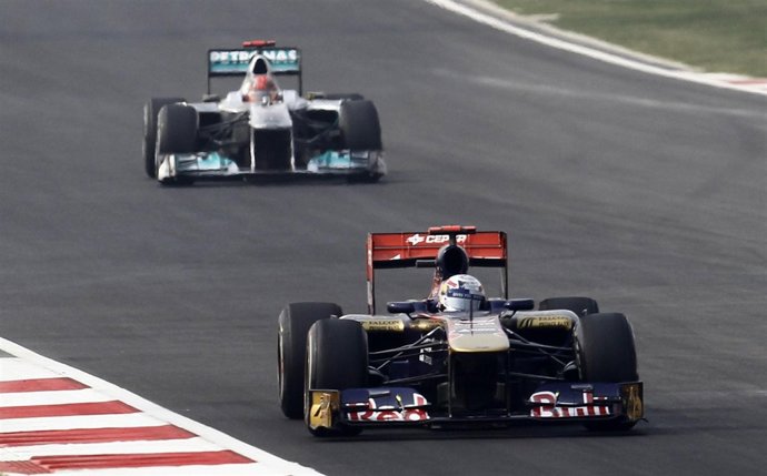 Mercedes y Toro Rosso