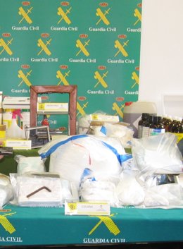 Cocaína incautada en la Operación 'Prusia'