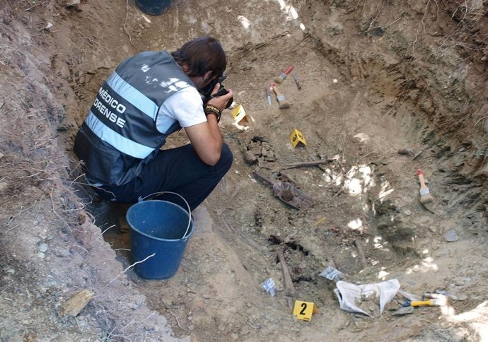 Lugar donde se hallaron los cadáveres