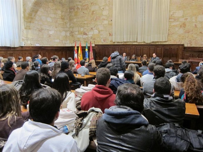 Recepción a los alumnos de Top España