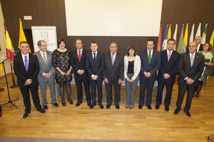 Alcaldes de la Mancomunidad del Norte de Gran Canaria